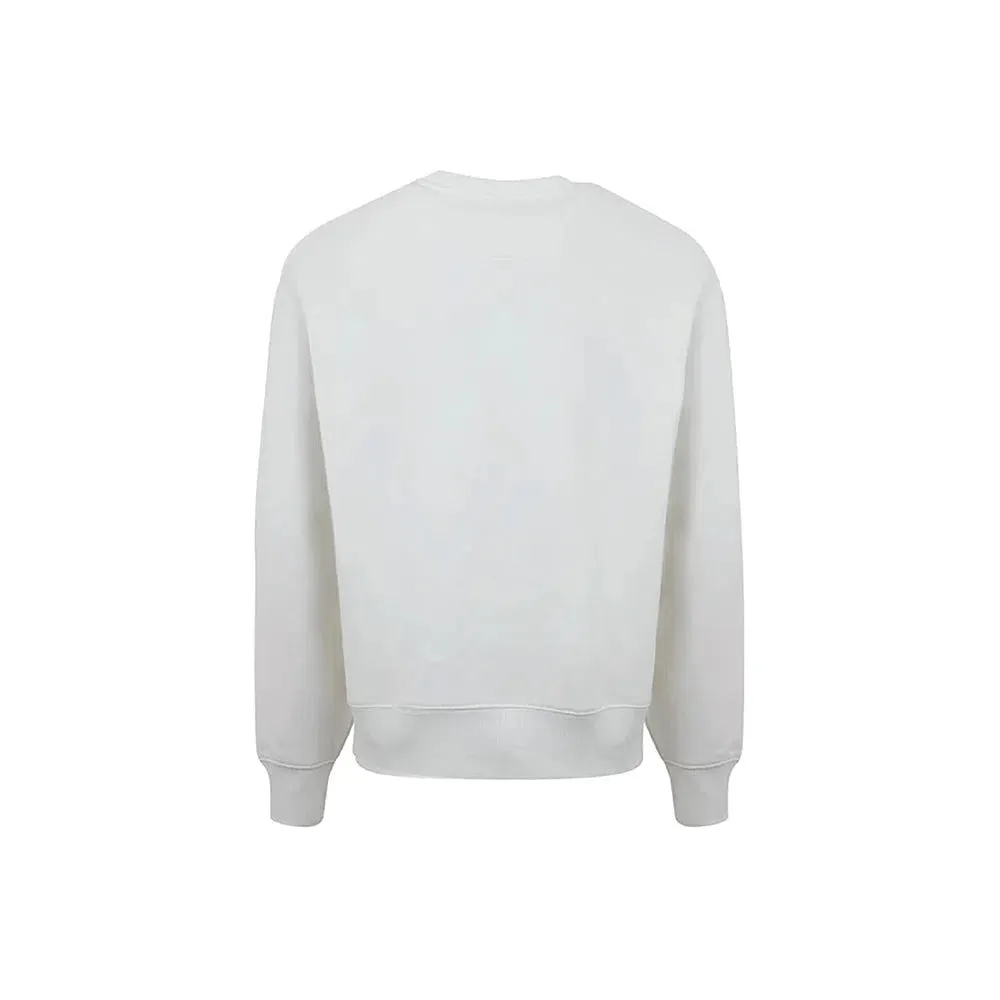 VELODROM Oversize Sweatshirt - Dusty White/Metallic Blue