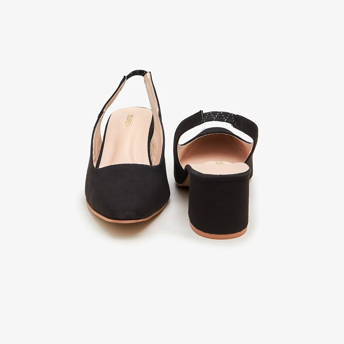Women's Square Toe Heels